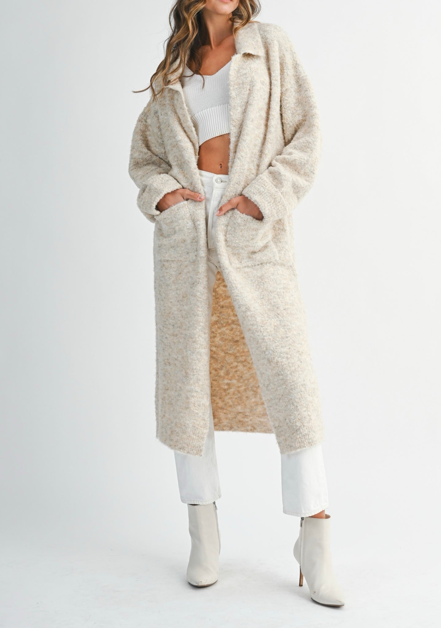 Knit Trench Coat