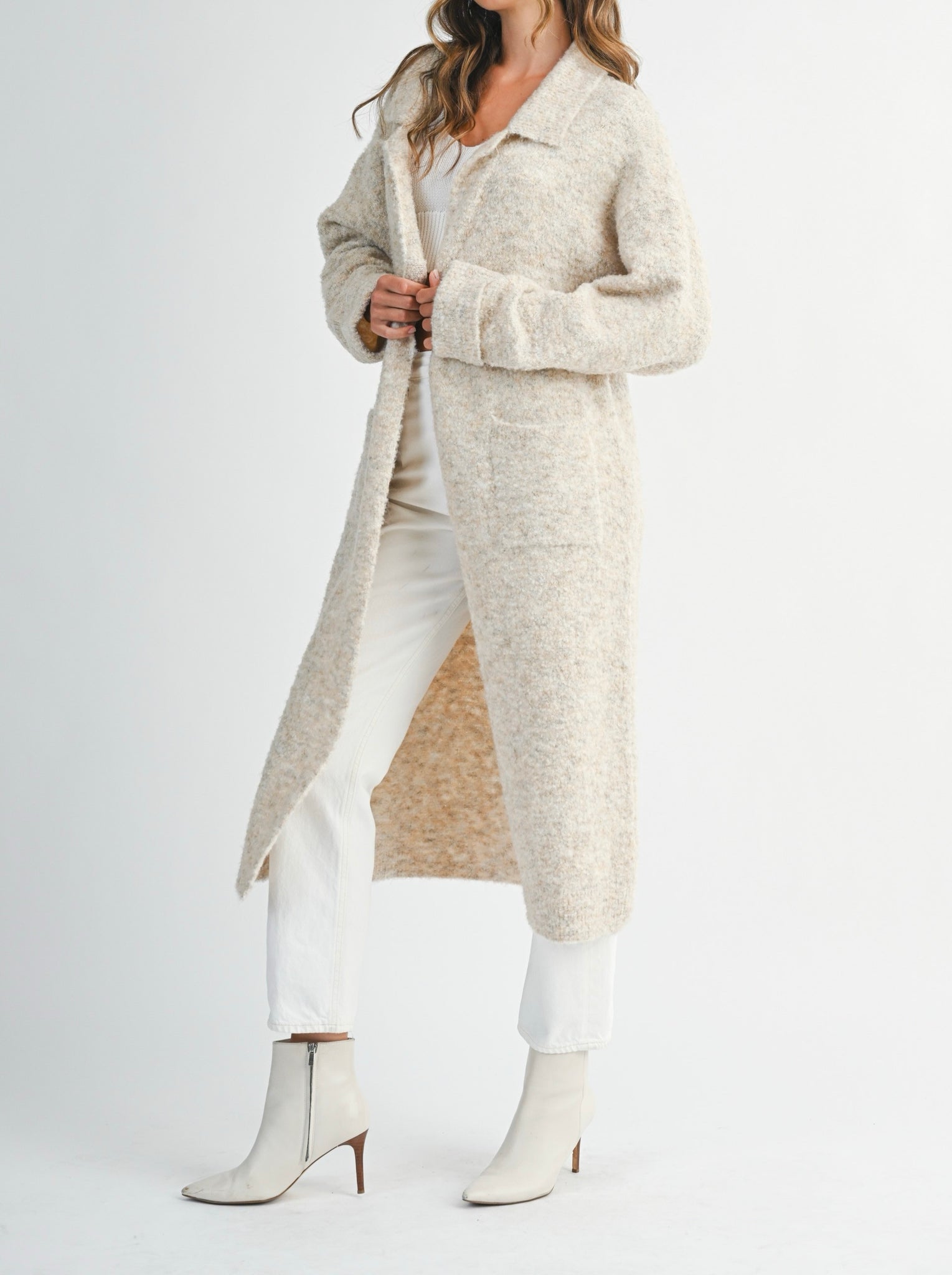 Knit Trench Coat