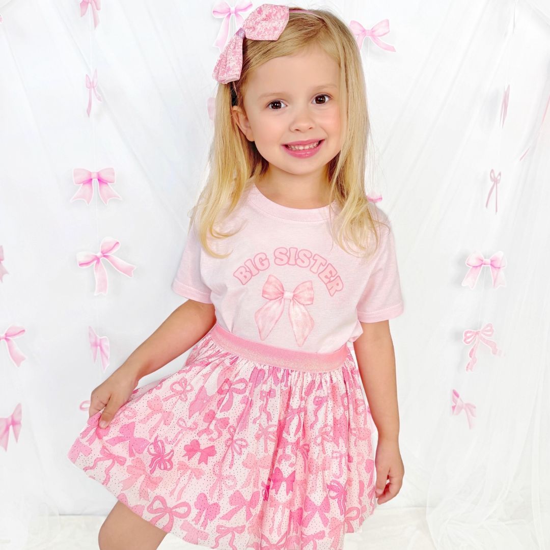 Big Sister Bow Shirt