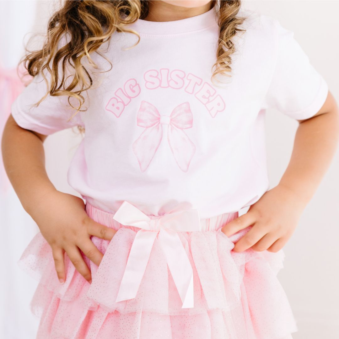 Big Sister Bow Shirt