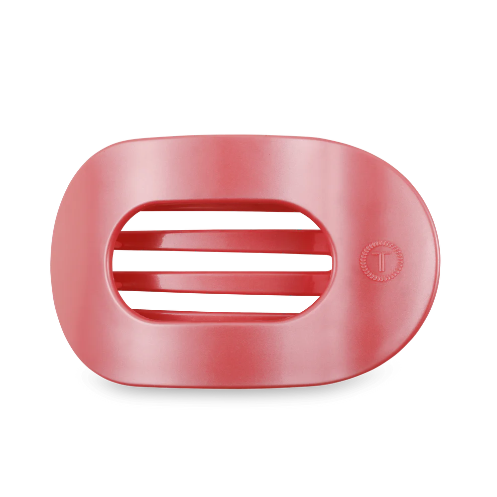 Spring Flat Round Teletie Clips
