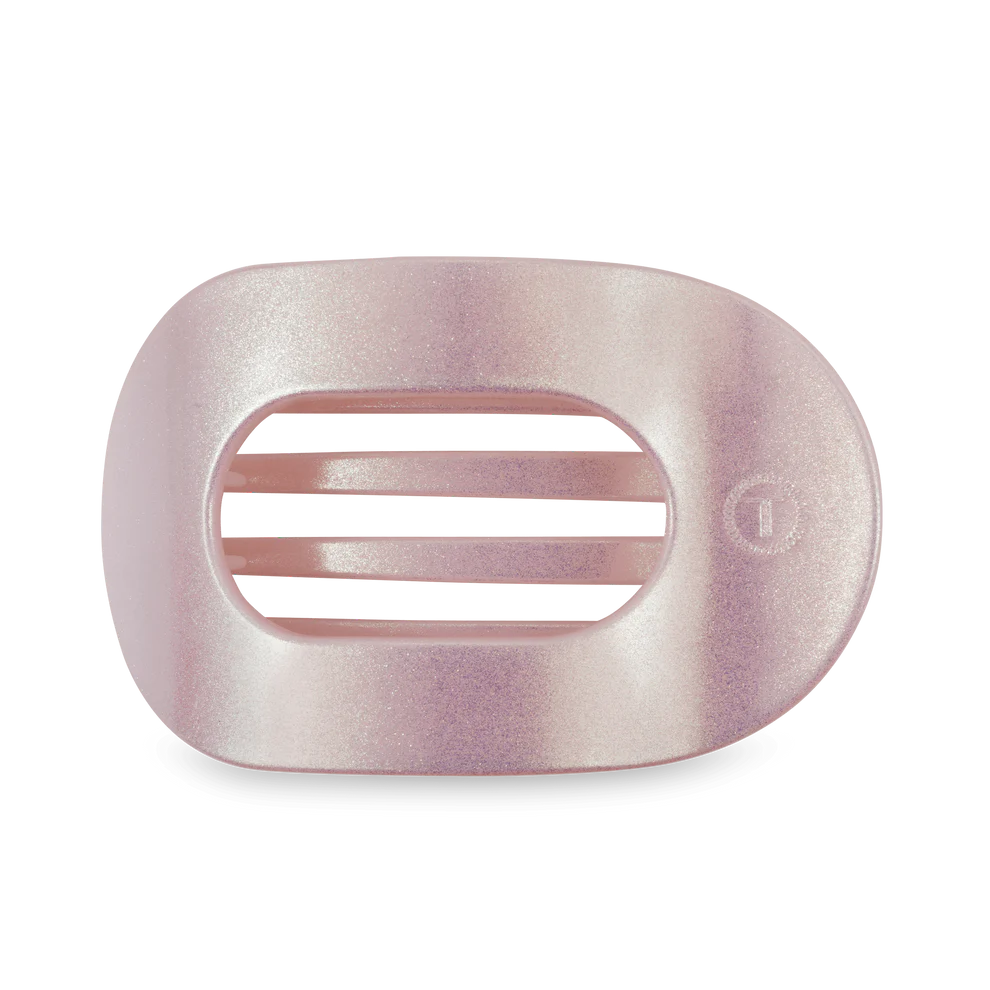 Spring Flat Round Teletie Clips