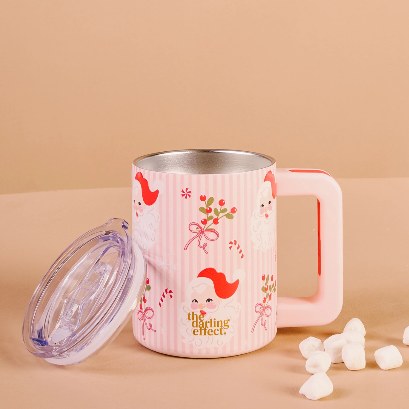 Holly Jolly Santa 14oz Insulated Mug