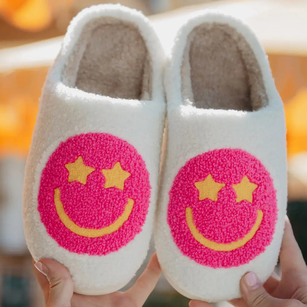 Star Eye Smiley Slipper