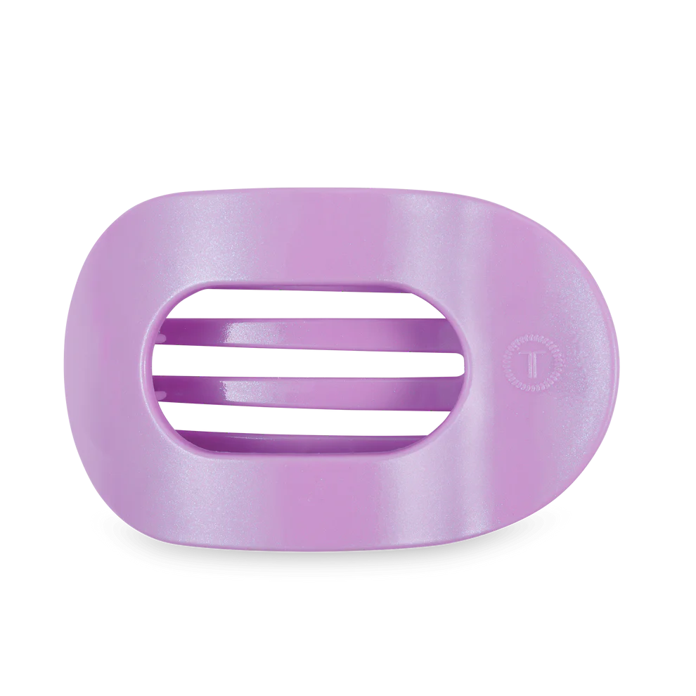 Spring Flat Round Teletie Clips