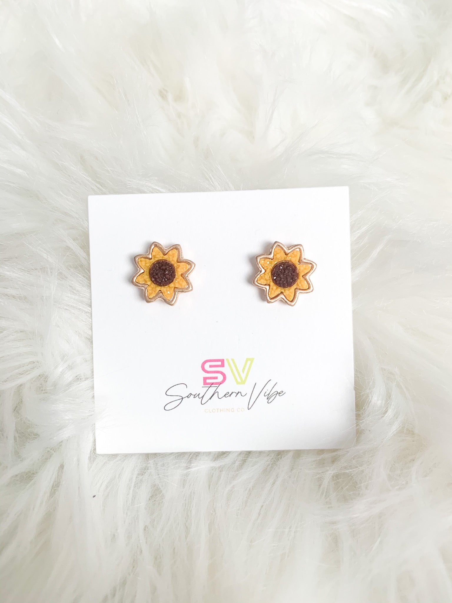 Sunflower Druzy
