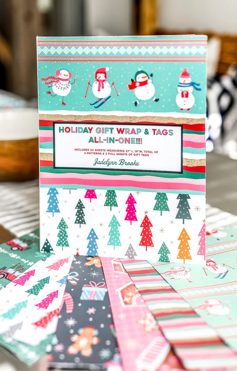 Holiday Gift Wrap + Tags